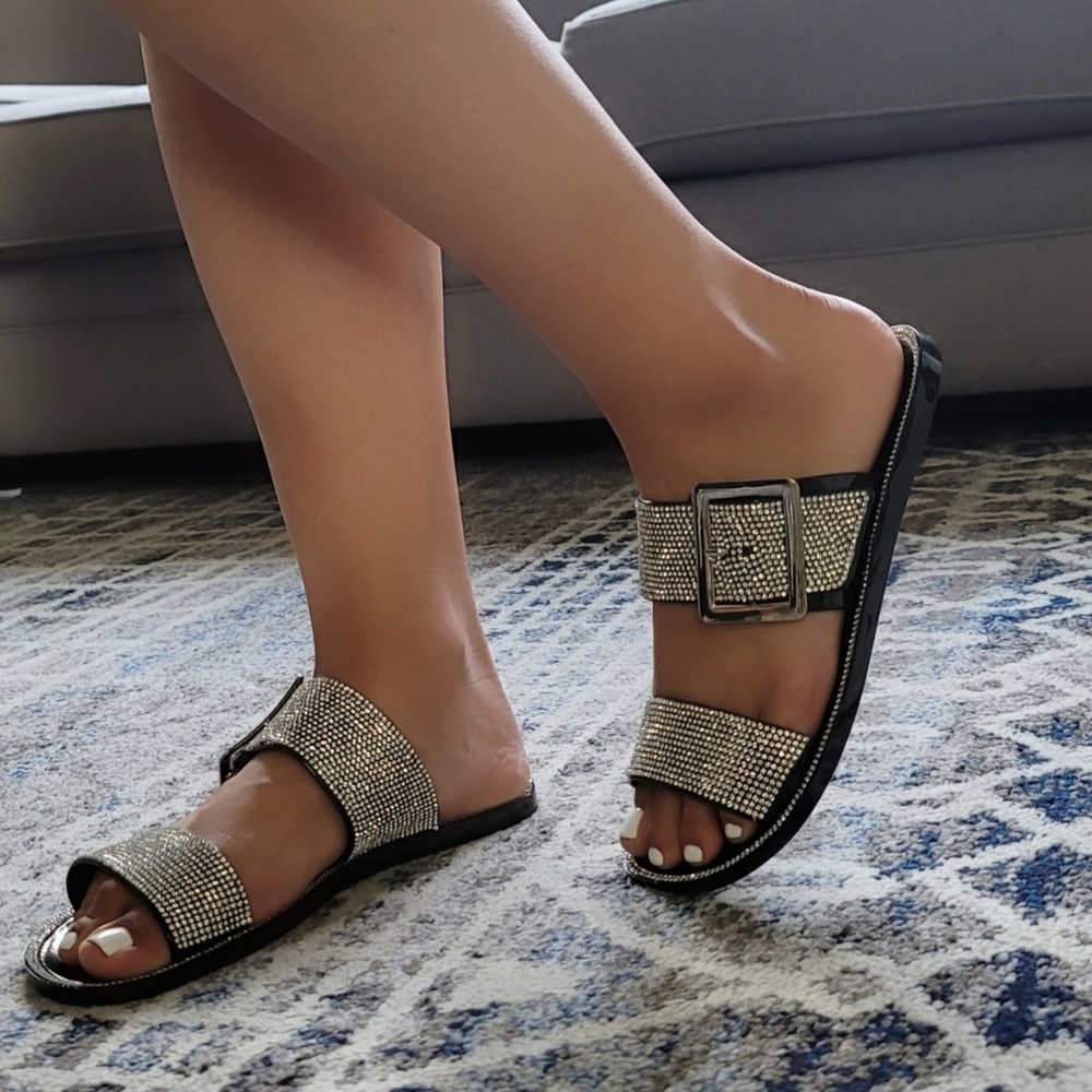 Just In Kayla Sparkling Sandal - Picture 2 of 7